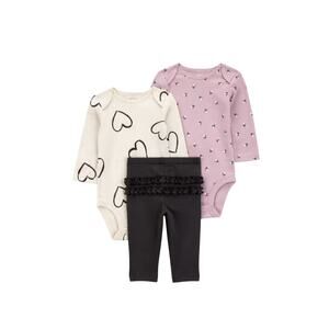 Carter's Snug Fit 3-Piece Outfit Set Baby Girls 18M Multicolor 100% Cotton NWT